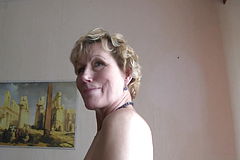 Skinny Granny with Small empty saggy tits