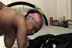Black Amateur Couple fucking In Reality home Video